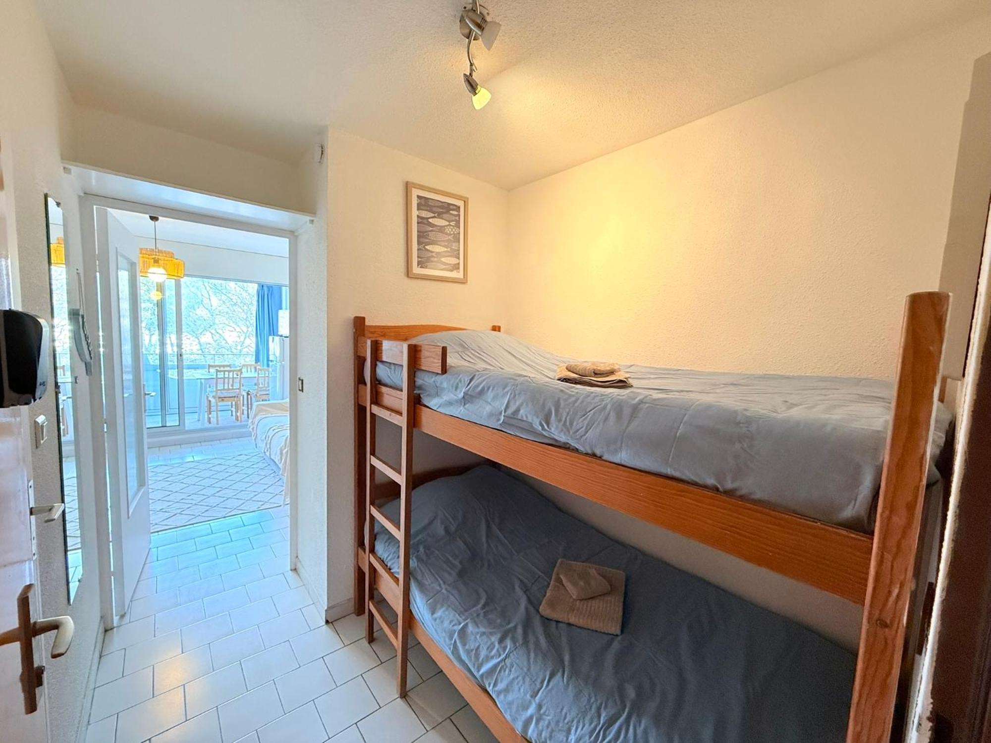 Appart Grande Motte Quartier Couchant - Parking - Balcon- Piscine - Plage 300M Ла Гранде-Моте Екстериор снимка